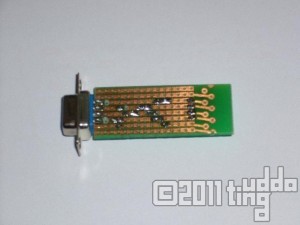 Easy I2C PC Adapter - Undersida